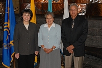 Dr. Yvette Roubideaux, Camela Yazzie, John Hubbard